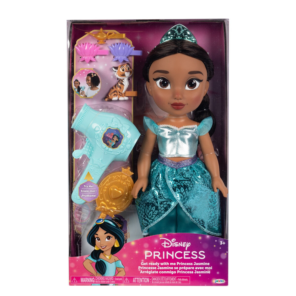 Disney Princess Jasmine Doll & Hair Play Set