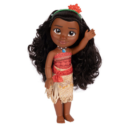 Disney Princess Doll & Hair Play Set - Moana, Ariel, Belle, Rapunzel, Elsa, Jasmine