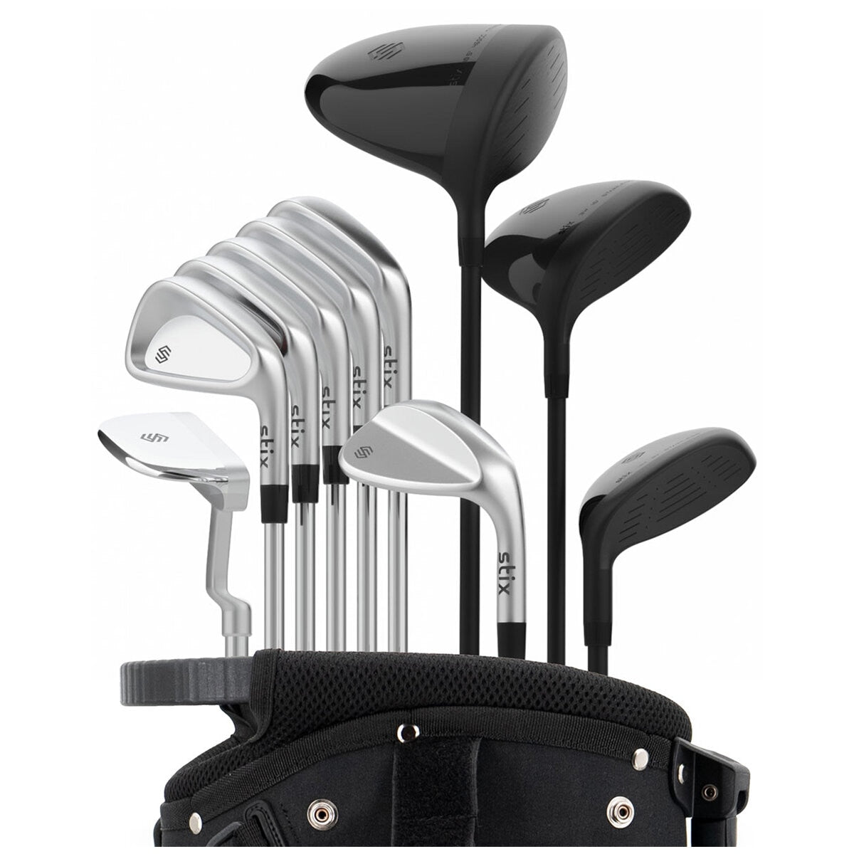 Stix 10 Piece Right Hand Golf Club Set