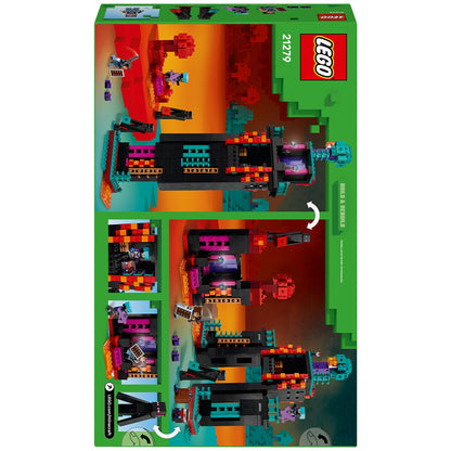 LEGO Minecraft The Enderman Tower 21279, 867 Pieces, Ages 9+, Modular Building Set