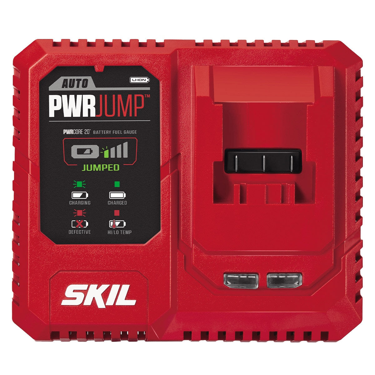 SKIL PWRCORE 20V Auto PWRJUMP Charger QC5360E-01, Fast Charging, LED Indicator