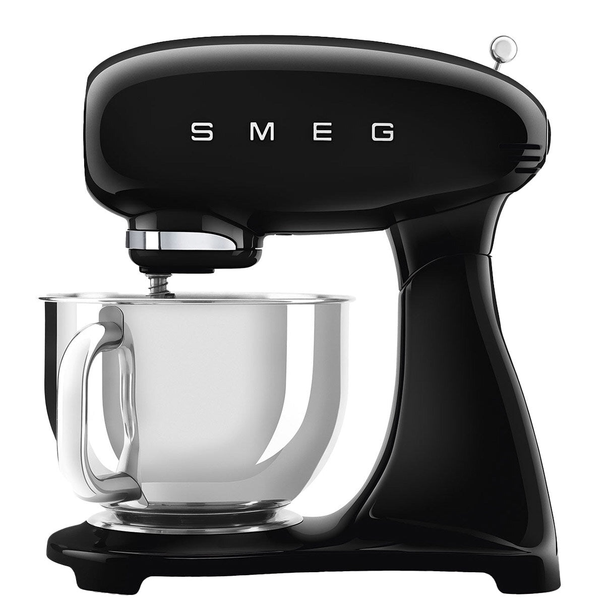 Smeg 50's Style Stand Mixer SMF03BLAU, 800W, 10 Speeds, Black, 4.8L Bowl