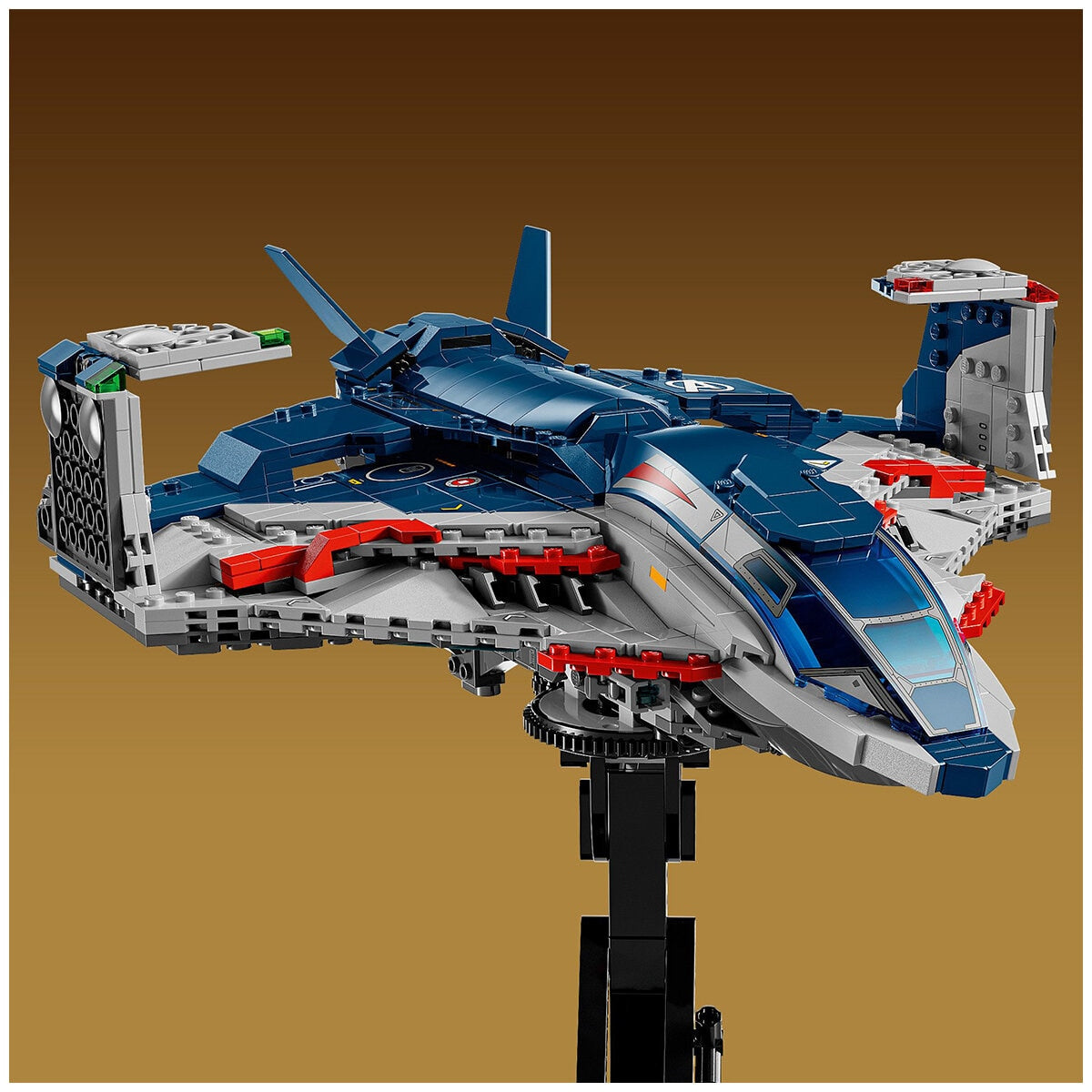 LEGO Marvel Avengers Quinjet 76325, 1,131 Pieces, Includes Minifigures, Ages 12+ - SuperSaverAU - view 4