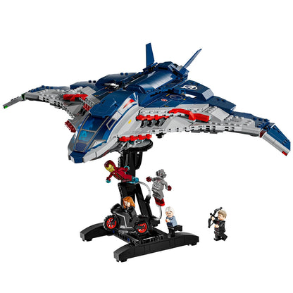 LEGO Marvel Avengers Quinjet 76325, 1,131 Pieces, Includes Minifigures, Ages 12+