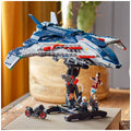LEGO Marvel Avengers Quinjet 76325, 1,131 Pieces, Includes Minifigures, Ages 12+ - SuperSaverAU - view 6