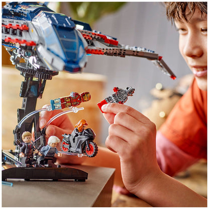 LEGO Marvel Avengers Quinjet 76325, 1,131 Pieces, Includes Minifigures, Ages 12+