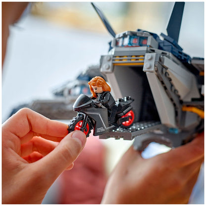 LEGO Marvel Avengers Quinjet 76325, 1,131 Pieces, Includes Minifigures, Ages 12+