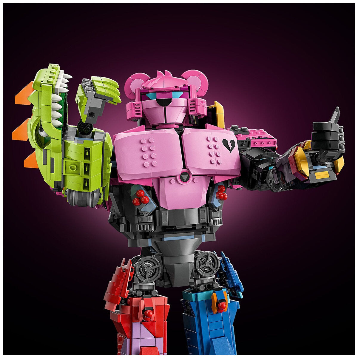 LEGO Fortnite Mecha Team Leader 77078 - 2503 Pieces, Poseable Model for Adults - SuperSaverAU - view 4