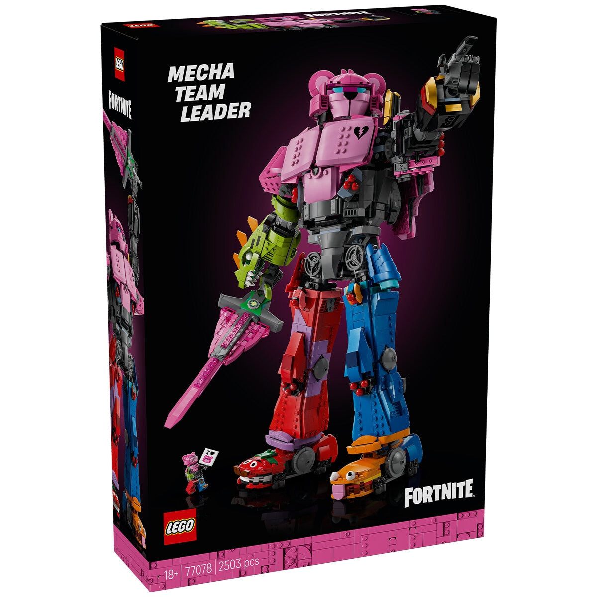 LEGO Fortnite Mecha Team Leader 77078 - 2503 Pieces, Poseable Model for Adults - SuperSaverAU - view 7