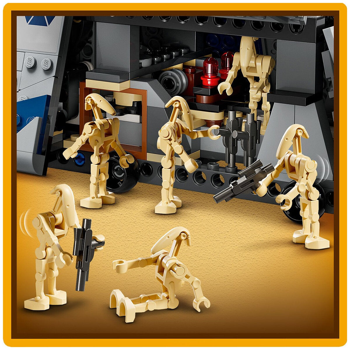 LEGO Star Wars Clone Wars Separatist MTT 75435, 976 Pieces, Ages 9+, Authentic Design