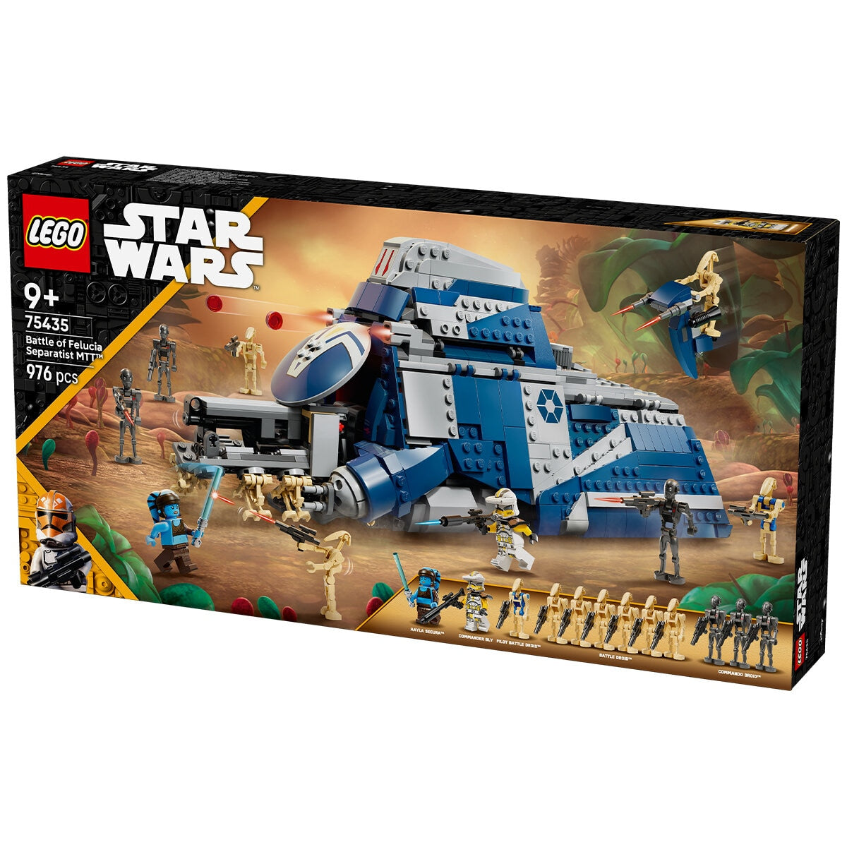 LEGO Star Wars Clone Wars Separatist MTT 75435, 976 Pieces, Ages 9+, Authentic Design - SuperSaverAU - view 9