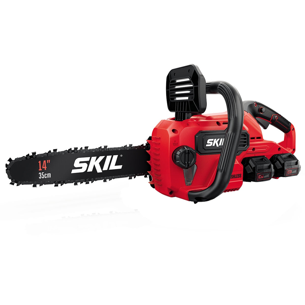 SKIL 20V Brushless Chainsaw 35cm with 2x2.5Ah Batteries & Auto-Lubrication - SuperSaverAU - view 2