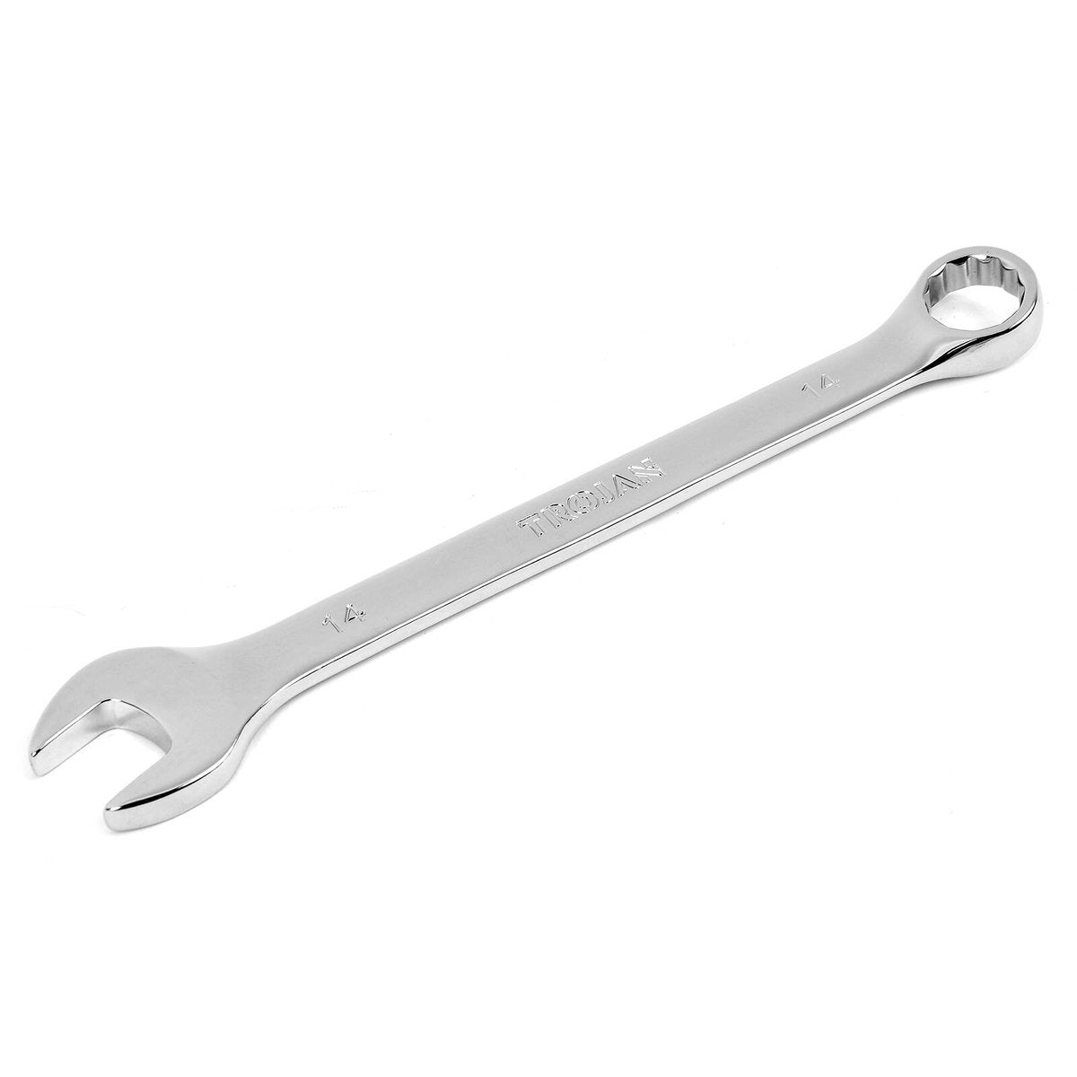Trojan 14mm Combination Spanner - Polished Chrome Vanadium - Durable Tool - SuperSaverAU - view 1