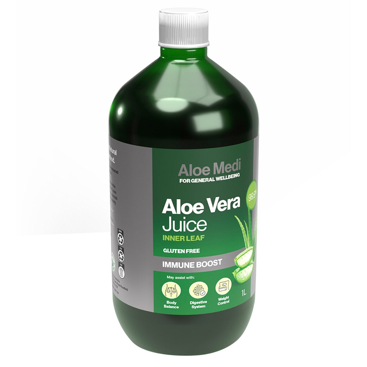 Aloe Medi Aloe Vera Inner Leaf Juice 2 x 1L