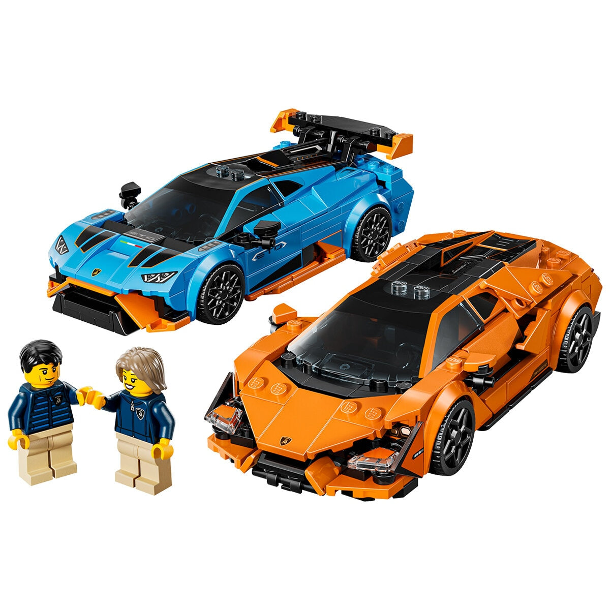 LEGO Speed Champions Lamborghini Revuelto & Huracán STO 77238 Double Pack, 607 Pieces