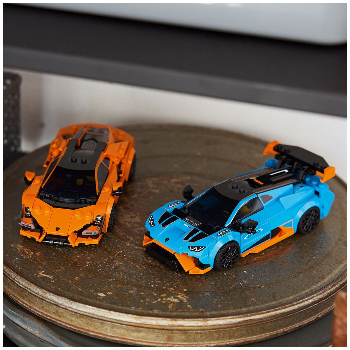 LEGO Speed Champions Lamborghini Revuelto & Huracán STO 77238 Double Pack, 607 Pieces