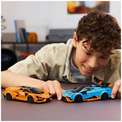 LEGO Speed Champions Lamborghini Revuelto & Huracán STO 77238 Double Pack, 607 Pieces