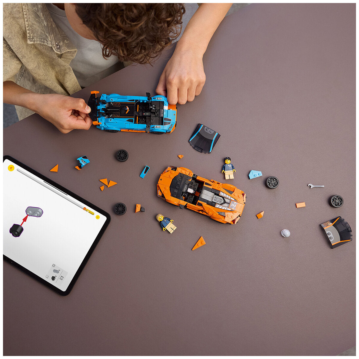 LEGO Speed Champions Lamborghini Revuelto & Huracán STO 77238 Double Pack, 607 Pieces