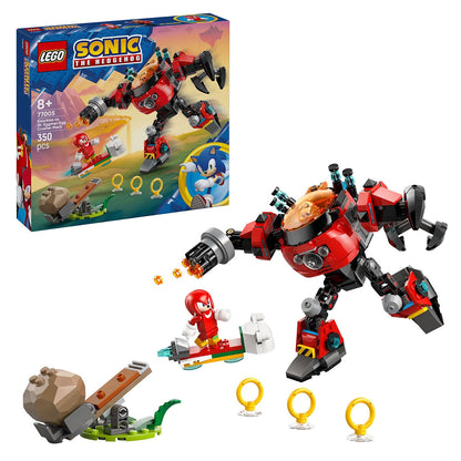 LEGO Sonic Knuckles vs. Dr. Eggman Mech 77005 - 350 Pieces, Ages 8+