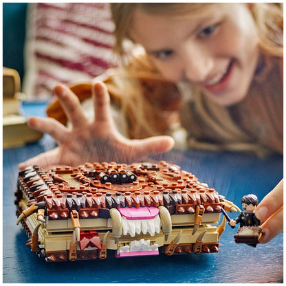 LEGO Harry Potter Chomping Monster Book of Monsters 76449, Interactive Play, 518 Pieces