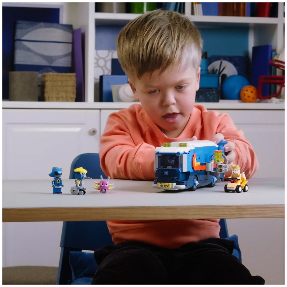 LEGO Sonic The Hedgehog Team Sonic Command Truck 77006, 747 Pieces, Ages 8+, Includes 5 Figures - SuperSaverAU - view 2
