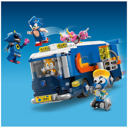 LEGO Sonic The Hedgehog Team Sonic Command Truck 77006, 747 Pieces, Ages 8+, Includes 5 Figures