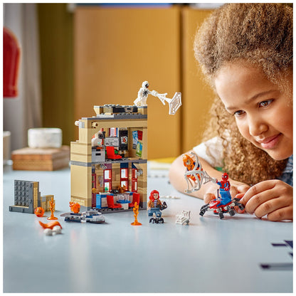 LEGO Marvel Spider-Man Peter Parker’s Apartment 76317, 394 Pieces, Minifigures Included