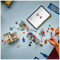 LEGO Marvel Spider-Man Peter Parker’s Apartment 76317, 394 Pieces, Minifigures Included - SuperSaverAU - view 4