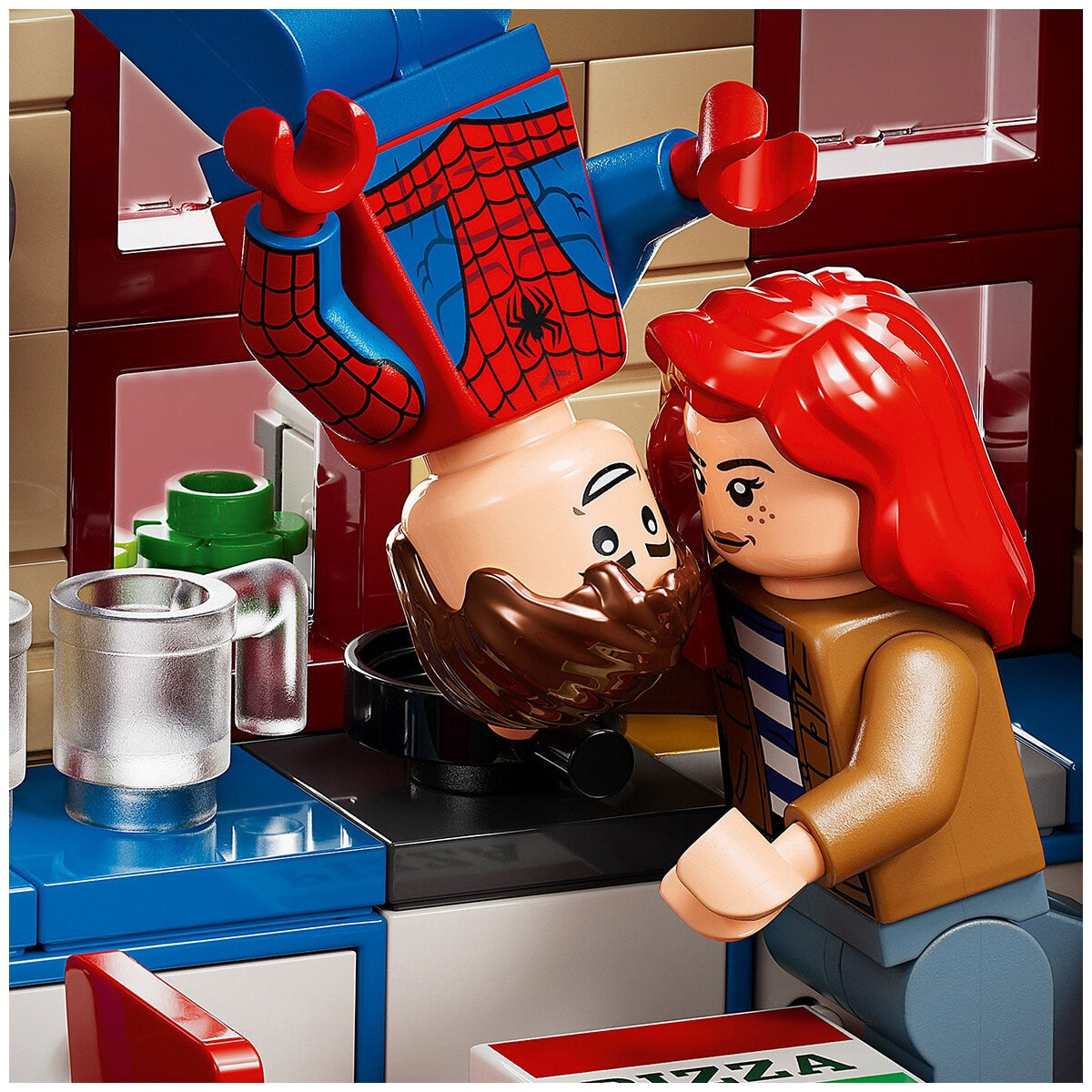 LEGO Marvel Spider-Man Peter Parker’s Apartment 76317, 394 Pieces, Minifigures Included