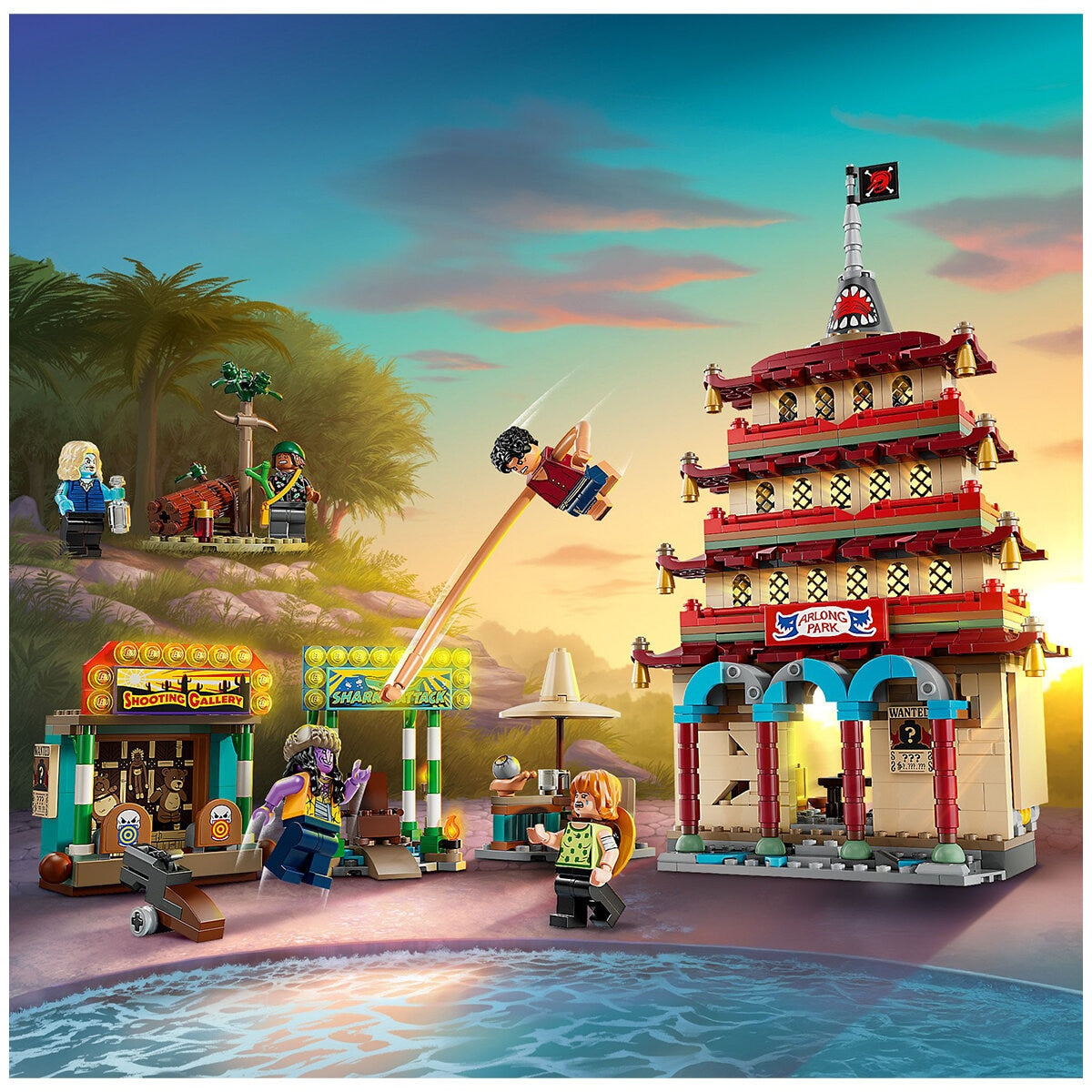 LEGO ONE PIECE Battle at Arlong Park Set 75638, 926 Pieces, Ages 9+, Includes Minifigures - SuperSaverAU - view 8