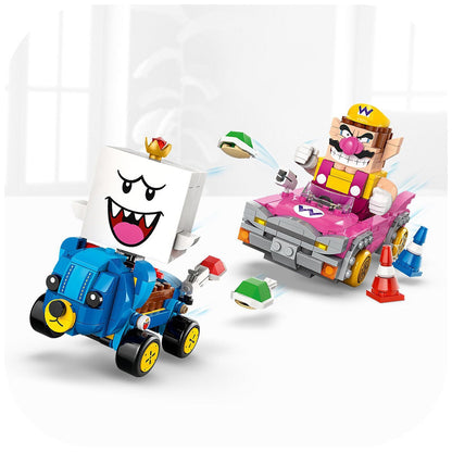 LEGO Super Mario Kart Wario & King Boo Set 72038 - 512 Pieces, Interactive Play