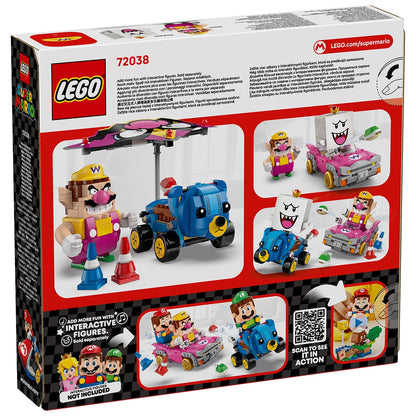 LEGO Super Mario Kart Wario & King Boo Set 72038 - 512 Pieces, Interactive Play