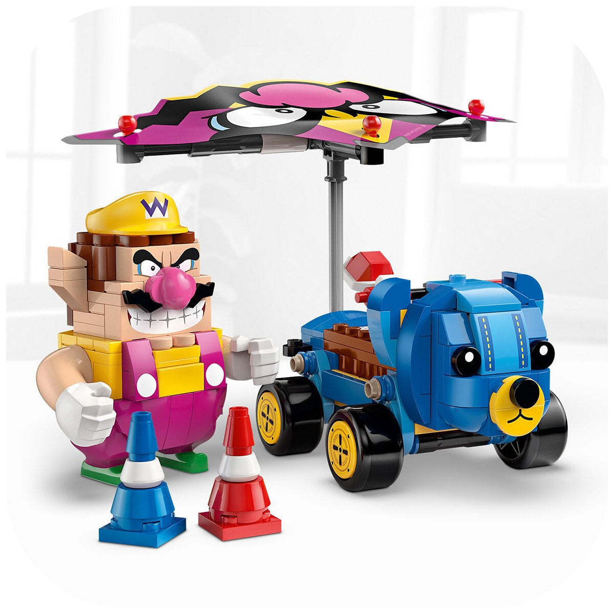 LEGO Super Mario Kart Wario & King Boo Set 72038 - 512 Pieces, Interactive Play - SuperSaverAU - view 3