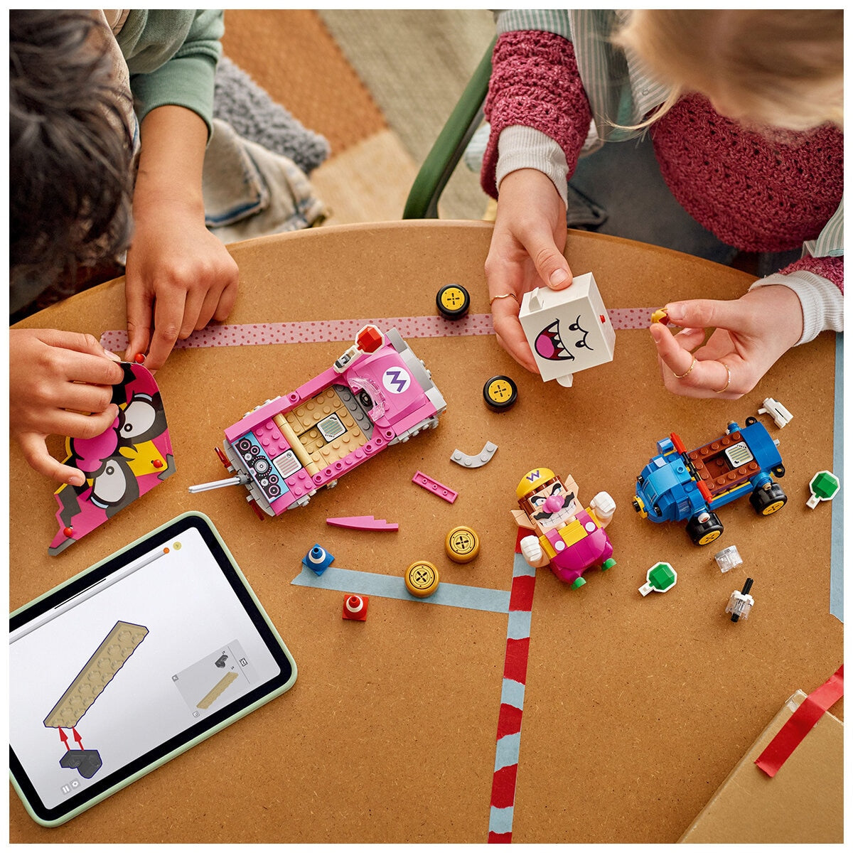 LEGO Super Mario Kart Wario & King Boo Set 72038 - 512 Pieces, Interactive Play