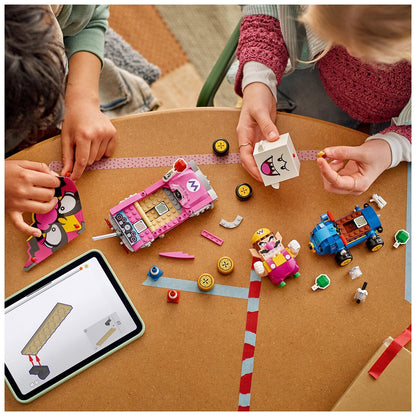 LEGO Super Mario Kart Wario & King Boo Set 72038 - 512 Pieces, Interactive Play