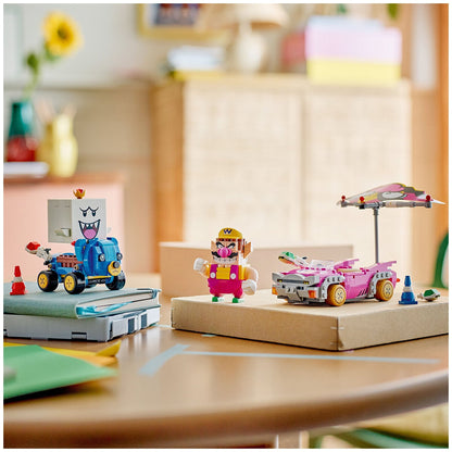 LEGO Super Mario Kart Wario & King Boo Set 72038 - 512 Pieces, Interactive Play