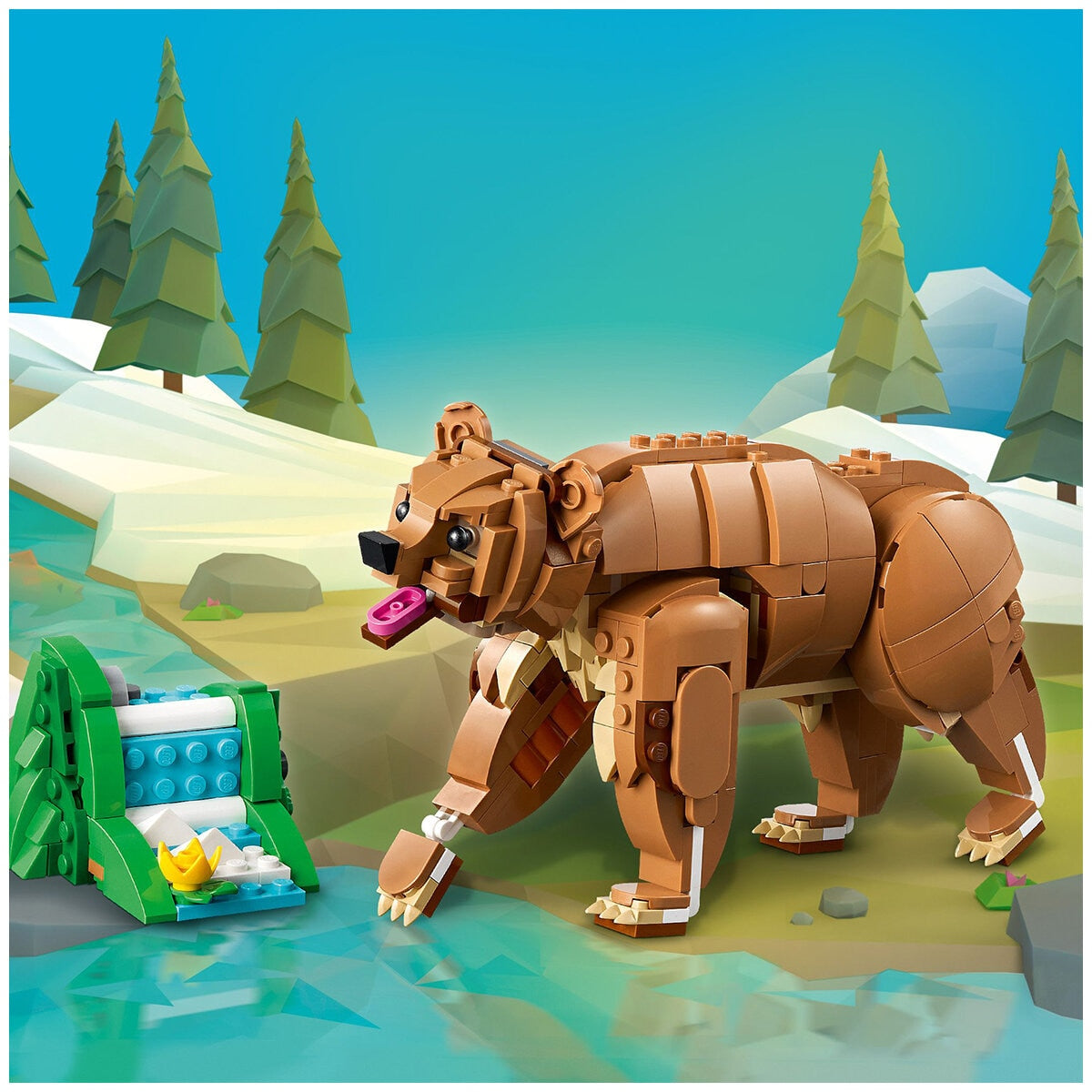 LEGO Creator 3 In 1 Beautiful Horse Toy 31166