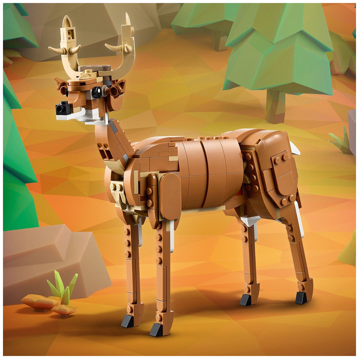 LEGO Creator 3 In 1 Beautiful Horse Toy 31166