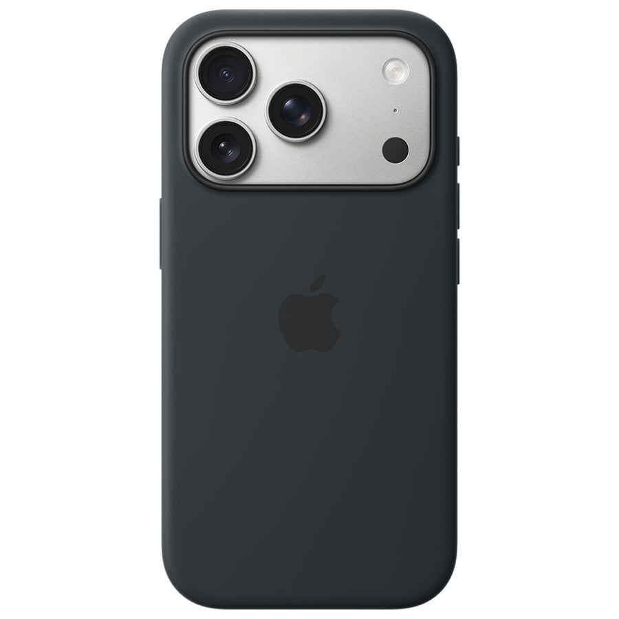 Apple iPhone 17 Pro Silicone Case with MagSafe Black, Recycled Silicone, Hands-Free - SuperSaverAU - view 1