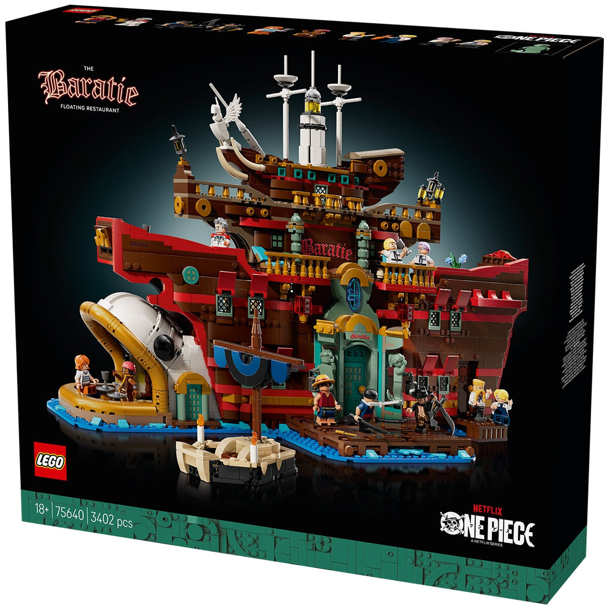 LEGO One Piece The Baratie Floating Restaurant 75640