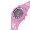 GUESS Eco Pink Outspoken Solar Women's Watch 40 mm, Bio-Based, Quartz Movement - SuperSaverAU - view 2