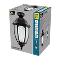 Brilliant Lighting Cambridge DIY Black Ceiling Mount Coach Light B22 Outdoor 17423/06