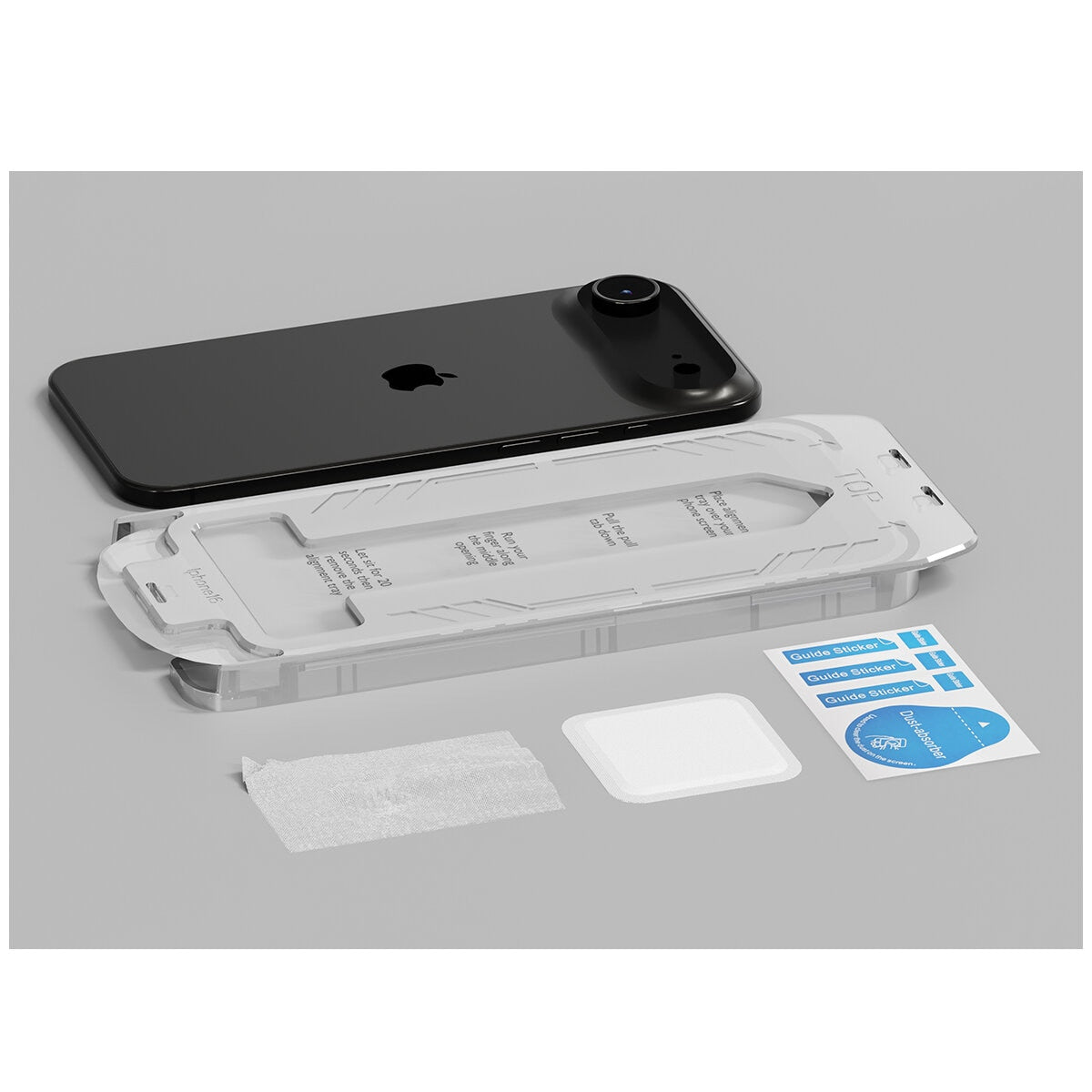 Cygnett OpticShield Glass Screen Protector for iPhone 17 Air - Ultra-Strong, Scratch Resistant, Easy-Apply - SuperSaverAU - view 3
