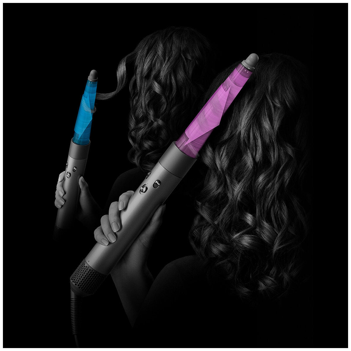 Dyson Airwrap i.d. Amber Silk 6-in-1 Multi-Styler - No Heat Damage, Personalised Curls