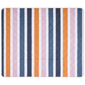 Hunter Outdoor Picnic Blanket, Block Stripe Blue, 152 x 183 cm, Water Resistant, Tent Loops - SuperSaverAU - view 1