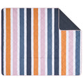 Hunter Outdoor Picnic Blanket, Block Stripe Blue, 152 x 183 cm, Water Resistant, Tent Loops - SuperSaverAU - view 2