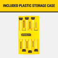 Stanley Precision Screwdriver Set - 6 Piece - ABS Plastic - Swivel Head - SuperSaverAU - view 5