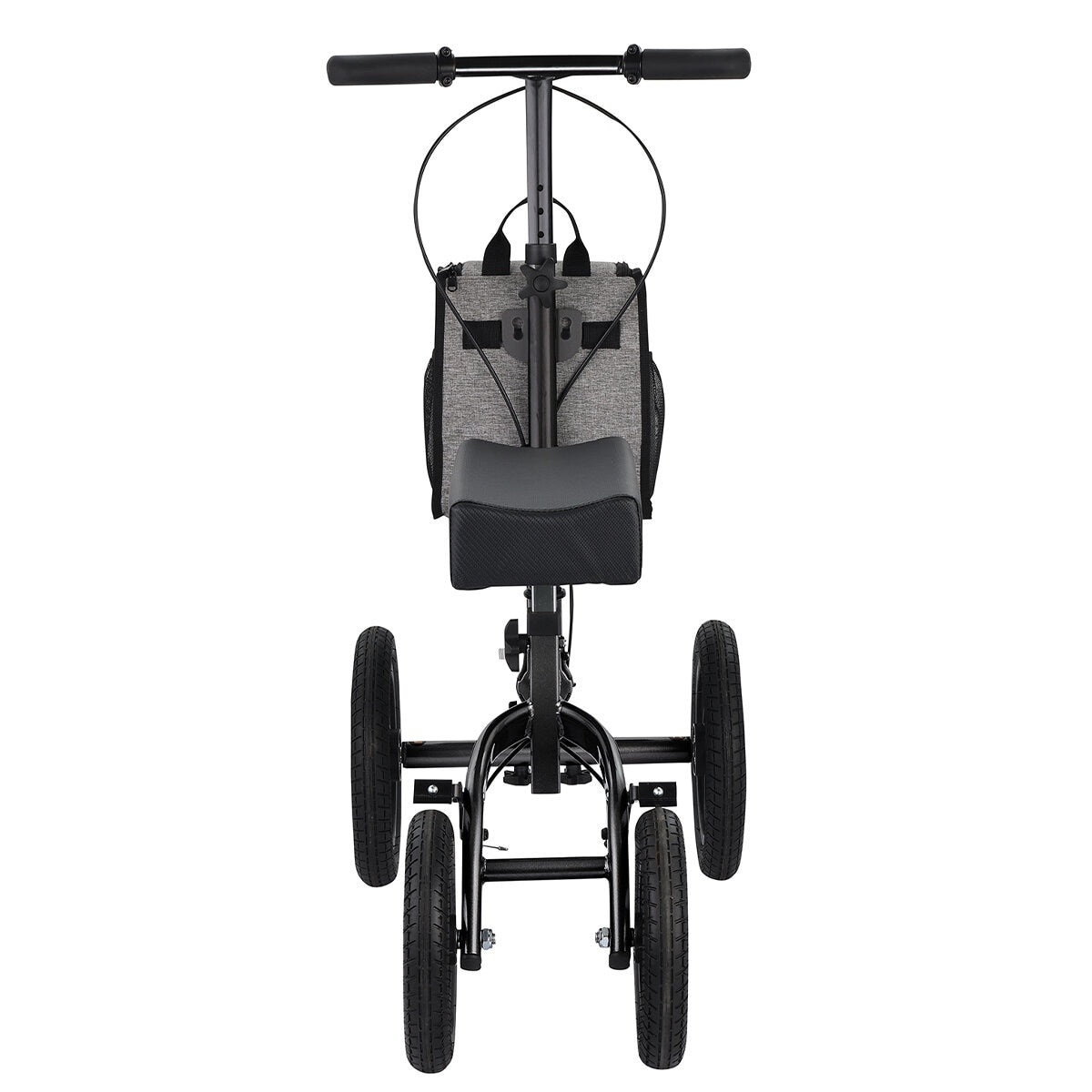 Altus Knee Scooter Walker Black, 158 kg Capacity, All-Terrain Pneumatic Tires - SuperSaverAU - view 5