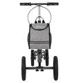 Altus Knee Scooter Walker 158 kg Capacity, All-Terrain Pneumatic Tires, Foldable, Titanium - SuperSaverAU - view 4