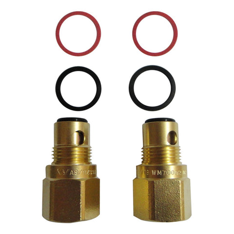 Kinetic Ceramic Disc Spindle Extender 2 Pack - 28mm - Lead Free Brass - SuperSaverAU - view 1